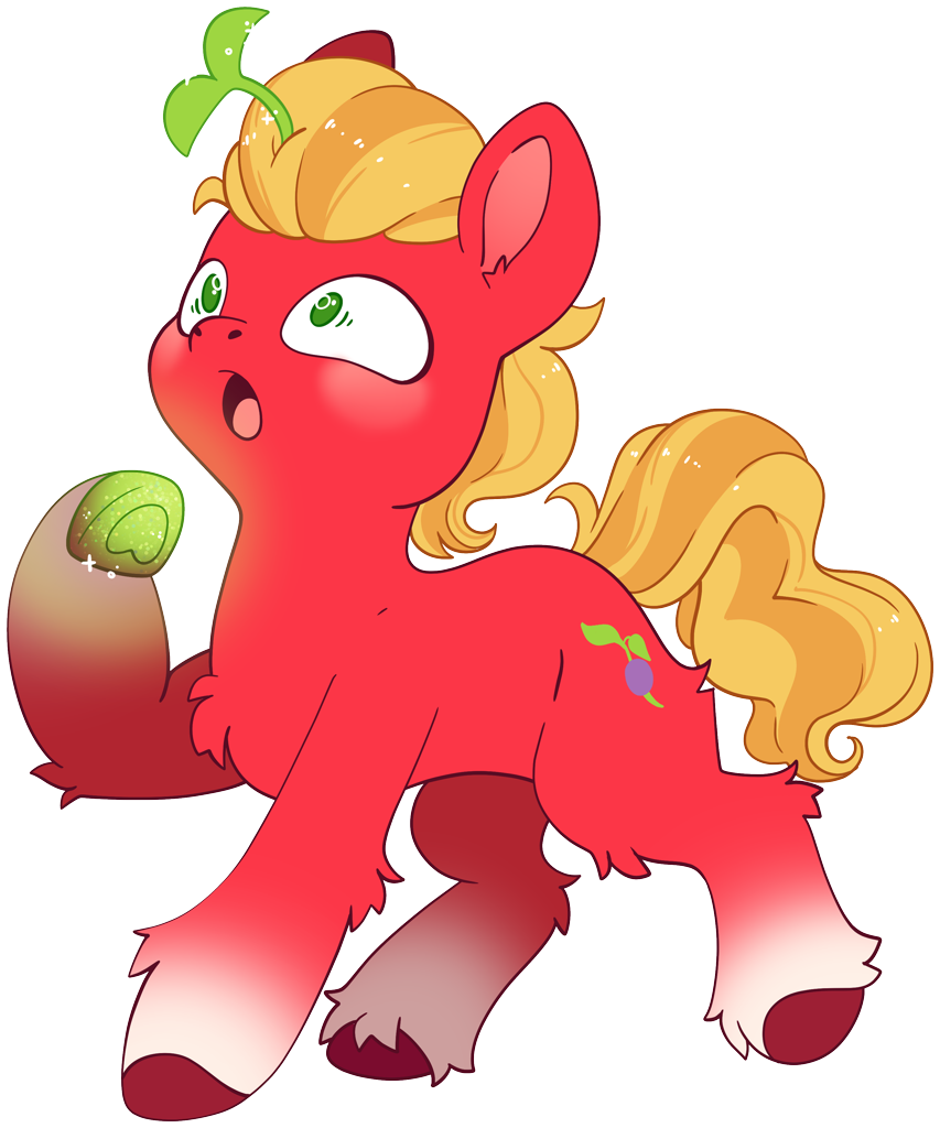 Safe Artist Cutepencilcase Sprout Cloverleaf Earth Pony