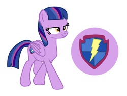 Size: 800x600 | Tagged: safe, artist:princessstar022, oc, oc only, oc:amethyst light, pegasus, pony, g4, base used, female, mare, offspring, parent:flash sentry, parent:twilight sparkle, parents:flashlight, simple background, smiling, solo, white background