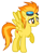 Size: 488x603 | Tagged: safe, artist:durpy, spitfire, pegasus, pony, g4, my little pony: friendship is magic, season 1, the best night ever, 2011, cute, cutefire, female, goggles, goggles on head, lidded eyes, mare, ms paint, raised hoof, raised leg, simple background, solo, talking, white background