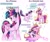 Size: 2048x1723 | Tagged: safe, artist:petaltwinkle, princess cadance, twilight sparkle, alicorn, pony, g4, contrast, cute, cutedance, dialogue, duo, eyes closed, female, floating heart, floppy ears, happy, head pat, heart, hug, mare, new crown, pat, signature, simple background, sisters-in-law, smiling, speech bubble, stoic, sweat, sweatdrop, text, twiabetes, twilight sparkle (alicorn), white background, winghug, wings