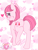 Size: 1536x2048 | Tagged: safe, artist:muhammad yunus, oc, oc only, oc:annisa trihapsari, earth pony, pony, g4, adorasexy, annibutt, blushing, butt, cheek fluff, cute, earth pony oc, female, heart, heart background, ibispaint x, looking at you, looking back, looking back at you, mare, plot, sexy, smiling, smiling at you, solo, watermark