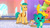 Size: 3072x1727 | Tagged: safe, screencap, hitch trailblazer, sparky sparkeroni, dragon, earth pony, pony, cake dragon, g5, my little pony: tell your tale, spoiler:g5, spoiler:my little pony: tell your tale, spoiler:tyts02e03, baby, baby dragon, crystal brighthouse, cute, duo, duo male, father and child, father and son, frown, male, open mouth, open smile, papa hitch, smiling, sparkybetes, stallion