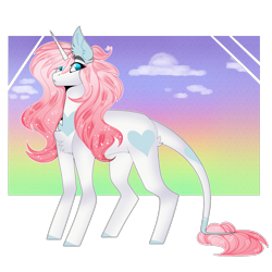 Size: 2048x2048 | Tagged: safe, artist:dejji_vuu, oc, oc:petal, pony, unicorn, female, mare, solo