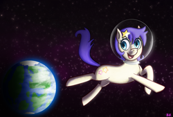 Size: 1600x1080 | Tagged: safe, artist:blankedsoul, star dancer, earth pony, g4, my little pony: the manga, solo, space