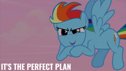 Size: 2000x1125 | Tagged: safe, edit, edited screencap, editor:quoterific, screencap, rainbow dash, pegasus, pony, g4, season 2, the super speedy cider squeezy 6000, female, mare, solo