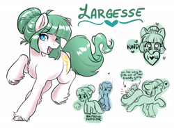 Size: 3257x2393 | Tagged: safe, artist:opalacorn, oc, oc only, oc:largesse, earth pony, pegasus, pony, cross-popping veins, emanata, female, floating heart, heart, heart eyes, lidded eyes, male, mare, oc x oc, open mouth, open smile, prehensile tail, present, shipping, simple background, smiling, solo focus, stallion, standing on two hooves, straight, tail, tail hold, white background, wingding eyes