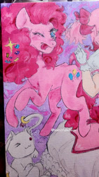 Size: 750x1333 | Tagged: safe, artist:rivrr2fabulous, pinkie pie, earth pony, g4, female, solo