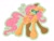 Size: 4000x3000 | Tagged: safe, artist:larvaecandy, fluttershy, butterfly, pegasus, pony, g4, simple background, solo, white background