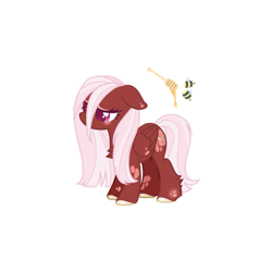 Size: 1280x1280 | Tagged: safe, artist:multifruit-candy, oc, oc only, oc:pink lady, earth pony, pony, base used, earth pony oc, female, floppy ears, mare, offspring, parent:big macintosh, parent:fluttershy, parents:fluttermac, simple background, solo, transparent background