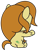 Size: 437x571 | Tagged: safe, edit, edited screencap, editor:luckydog416, screencap, caramel latte, earth pony, g4, g4.5, my little pony: pony life, background removed, butt, female, mare, not a vector, plot, rear view, simple background, solo, transparent background