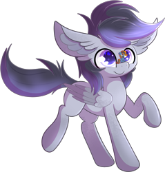 Size: 1635x1711 | Tagged: safe, artist:windykirin, oc, oc only, oc:scribble, oc:skittle, pegasus, pony, duo, micro, simple background, sitting on person, sitting on pony, tiny, tiny ponies, transparent background