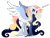 Size: 1920x1440 | Tagged: oc name needed, safe, artist:kabuvee, oc, oc only, alicorn, pony, alicorn oc, closed mouth, colored hooves, colored wings, colored wingtips, constellation, ethereal hair, ethereal mane, ethereal tail, female, fetlock tuft, glowing, glowing mane, glowing tail, gradient body, gradient legs, gradient mane, gradient tail, gradient wings, horn, impossibly large horn, long feather, long fetlocks, long horn, mare, purple eyes, simple background, slender, smiling, solo, sparkly mane, sparkly tail, spread wings, tail, tall, thin, transparent background, unshorn fetlocks, wings