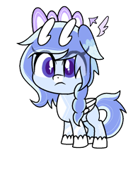 Size: 768x1024 | Tagged: safe, oc, oc only, pegasus, g4.5, my little pony: pony life, chibi, cute, simple background, solo, transparent background, wings