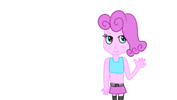 Size: 1920x1080 | Tagged: safe, artist:malychandropout, princess flurry heart, equestria girls, g4, equestria girls-ified, simple background, solo, white background