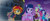 Size: 2613x1080 | Tagged: safe, composite screencap, edit, edited screencap, editor:pascalmulokozi2, screencap, applejack, fluttershy, pinkie pie, rainbow dash, rarity, sunset shimmer, twilight sparkle, alicorn, human, equestria girls, equestria girls specials, g4, my little pony equestria girls, my little pony equestria girls: better together, my little pony equestria girls: forgotten friendship, annoyed, crying, fall formal outfits, female, humane five, humane seven, humane six, messy hair, night, ponied, smiling, teary eyes, twilight sparkle (alicorn)