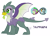 Size: 5528x4000 | Tagged: safe, artist:mitexcel, gabby, spike, oc, oc:tourmaline, dragon, dragriff, griffon, hybrid, g4, female, gigachad spike, interspecies offspring, male, next generation, offspring, older, older spike, parent:gabby, parent:spike, parents:spabby, ship:spabby, shipping, simple background, solo, straight, transparent background