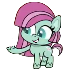 Size: 245x268 | Tagged: safe, edit, edited screencap, editor:luckydog416, screencap, minty (g4), earth pony, pony, g4, g4.5, my little pony: pony life, background removed, simple background, solo, transparent background