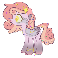 Size: 900x900 | Tagged: safe, artist:fuckomcfuck, oc, oc only, oc:star dove, pegasus, pony, base used, hairclip, jewelry, simple background, solo, starry eyes, stars, transparent background, wingding eyes