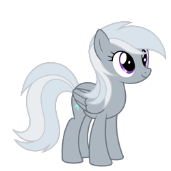 Size: 2048x2048 | Tagged: safe, edit, vector edit, silverspeed, pegasus, pony, g4, background pony, female, mare, simple background, solo, transparent background, vector