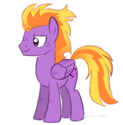 Size: 670x680 | Tagged: safe, artist:koffeemilk, pony, g4, simple background, solo, white background