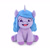 Size: 1024x1024 | Tagged: safe, izzy moonbow, pony, unicorn, g5, official, chibi, front view, irl, looking at you, malaysia, merchandise, philippines, photo, plushie, simple background, singapore, sitting, smiling, smiling at you, solo, thailand, toy, white background