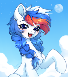 Size: 3800x4300 | Tagged: safe, artist:konejo, oc, oc only, oc:marussia, earth pony, pony, absurd resolution, cute, earth pony oc, female, looking at you, nation ponies, russia, smiling, smiling at you, solo