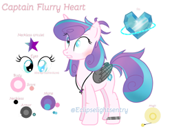 Size: 2953x2285 | Tagged: safe, artist:xxeclipselightsentryytxx, princess flurry heart, alicorn, pony, g4, amputee, artificial wings, augmented, base used, blind, female, mare, older, older flurry heart, prosthetic limb, prosthetic wing, prosthetics, scar, simple background, solo, transparent background, warrior flurry heart, wings