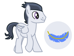 Size: 800x600 | Tagged: safe, artist:princessstar022, rumble, pegasus, pony, g4, base used, male, older, older rumble, simple background, stallion, white background