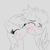 Size: 1400x1400 | Tagged: safe, artist:mrsdashskies, rainbow dash, soarin', pegasus, pony, g4, blushing, duo, eyes closed, face licking, female, licking, male, mare, ship:soarindash, shipping, sketch, smiling, stallion, straight