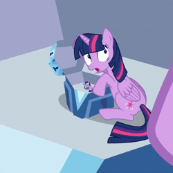Size: 500x500 | Tagged: safe, artist:masem, edit, twilight sparkle, alicorn, pony, g4, princess twilight sparkle (episode), season 4, animated, chest of harmony, droste effect, female, gif, inception, loop, mare, perfect loop, recursion, solo, the box, twilight sparkle (alicorn), vector, wander over yonder