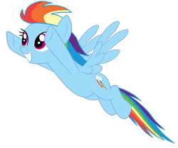 Size: 1900x1592 | Tagged: safe, artist:gmaplay, rainbow dash, pegasus, pony, g4, the cutie re-mark, female, flying, mare, simple background, solo, transparent background