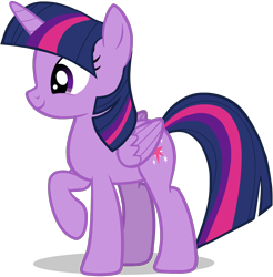 Size: 1422x1446 | Tagged: safe, artist:zslnews, twilight sparkle, alicorn, pony, g4, female, mare, simple background, smiling, solo, transparent background, twilight sparkle (alicorn), vector