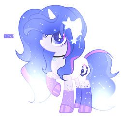 Size: 2807x2736 | Tagged: safe, artist:lighteespark, artist:moonlightshineyt123, oc, oc only, oc:cassiopeia, pony, unicorn, g4, base used, female, high res, mare, raised hoof, simple background, solo, transparent background