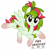 Size: 5280x5280 | Tagged: safe, artist:sjart117, derpibooru exclusive, oc, oc only, oc:watermelana, pegasus, pony, 2024 community collab, derpibooru community collaboration, absurd resolution, cute, female, flying, freckles, free hugs, gradient hooves, looking at you, magnetic hooves, mare, sign, simple background, solo, transparent background, wings, yay