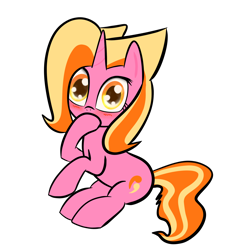 Size: 2048x2048 | Tagged: safe, artist:knife smile, oc, oc only, oc:sunny cove ice lake, pony, unicorn, high res, not luster dawn, simple background, solo, transparent background