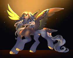 Size: 3744x3000 | Tagged: safe, artist:neonbugzz, oc, oc:dream chaser, pegasus, pony, high res