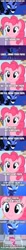 Size: 500x4782 | Tagged: safe, edit, edited screencap, editor:professorventurer, screencap, nightmare moon, pinkie pie, g4, comic, screencap comic, star wars, super mario bros., thumbnail is a stick