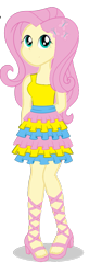 Size: 391x1191 | Tagged: source needed, safe, fluttershy, equestria girls, g4, clothes, dress, simple background, solo, transparent background