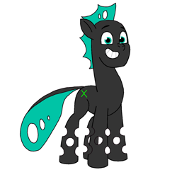Size: 1280x1280 | Tagged: safe, artist:professorventurer, changeling, g5, my little pony: tell your tale, base used