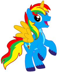 Size: 750x923 | Tagged: safe, artist:shieldwingarmorofgod, oc, oc only, oc:shield wing, alicorn, g4, alicorn oc, happy, horn, male, simple background, smiling, solo, transparent background, wings