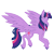 Size: 800x800 | Tagged: safe, artist:mythicalpaws, twilight sparkle, alicorn, pony, g4, facial markings, female, flying, mare, simple background, smiling, solo, transparent background, twilight sparkle (alicorn), unshorn fetlocks