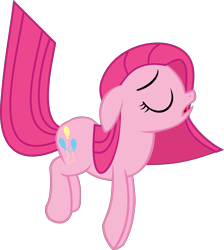 Size: 6786x7578 | Tagged: safe, artist:retroponybro, pinkie pie, earth pony, pony, fighting is magic, g4, clothes, female, inkscape, jumpsuit, mare, pinkamena diane pie, simple background, solo, transparent background, vector