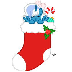 Size: 3000x3000 | Tagged: safe, artist:princessmoonsilver, oc, oc only, oc:fleurbelle, alicorn, pony, alicorn oc, bauble, bow, candy, candy cane, christmas, christmas stocking, female, food, hair bow, high res, holiday, holly, horn, mare, simple background, solo, transparent background, wings