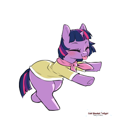 Size: 1200x1200 | Tagged: safe, artist:cold-blooded-twilight, twilight sparkle, pony, unicorn, g4, sweet and elite, adorkable, bipedal, birthday dress, blushing, clothes, cute, dancing, do the sparkle, dork, dress, eyes closed, female, filly, filly twilight sparkle, foal, scene interpretation, simple background, solo, tongue out, transparent background, underhoof, unicorn twilight, younger