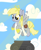 Size: 900x1100 | Tagged: safe, artist:snowflakepone, derpy hooves, pegasus, pony, g4, cute, female, flying, greek, mare, mythology, solo