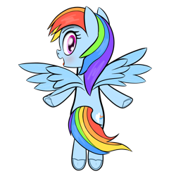 Size: 2048x2048 | Tagged: safe, artist:knife smile, rainbow dash, pegasus, g4, frog (hoof), high res, looking at you, looking back, looking back at you, simple background, solo, transparent background, underhoof