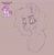 Size: 1517x1539 | Tagged: safe, artist:trashpanda czar, pinkie pie, earth pony, pony, pony town, g4, bust, cheek fluff, chest fluff, ear fluff, poofy mane, portrait, sketch, solo