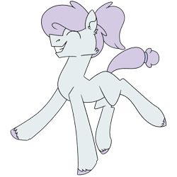 Size: 1200x1200 | Tagged: safe, artist:fuckomcfuck, oc, oc only, oc:maisie, earth pony, pony, hair tie, magical lesbian spawn, offspring, parent:applejack, parent:rarity, parents:rarijack, simple background, solo, tail tie, transparent background