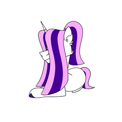 Size: 1080x1080 | Tagged: safe, artist:fuckomcfuck, oc, oc only, oc:flutter thread, pony, unicorn, horn, lying down, magical lesbian spawn, offspring, parent:fluttershy, parent:rarity, parents:flarity, simple background, solo, transparent background