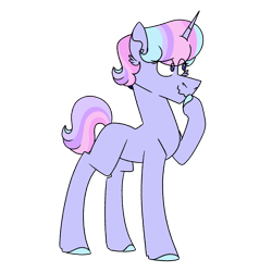 Size: 1080x1080 | Tagged: safe, artist:fuckomcfuck, oc, oc only, oc:aurora, pony, unicorn, horn, magical lesbian spawn, offspring, parent:rarity, parent:twilight sparkle, parents:rarilight, simple background, solo, transparent background